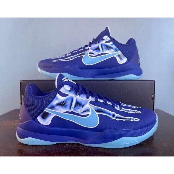 Nike Zoom Kobe 5 Protro "X-Ray" Basketball Shoes Men's Size 9.5 HJ4303-400 - Picture 1 of 11